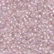 Miyuki rocailles Perlen 11/0 - Pink transparent silver lined 11-22
